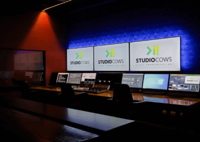 tv studio cows regie kamer tv's regisseur control room