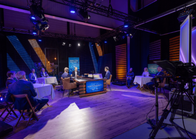 tv studio opname talkshow debat forum gesprek interview